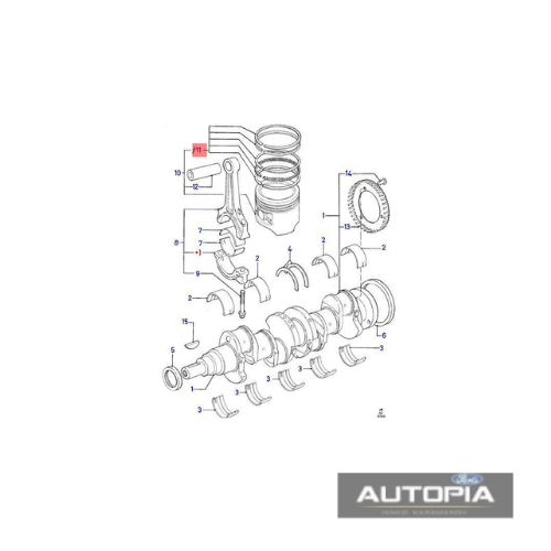 СЕГМЕНТИ К-Т DOHC STD
